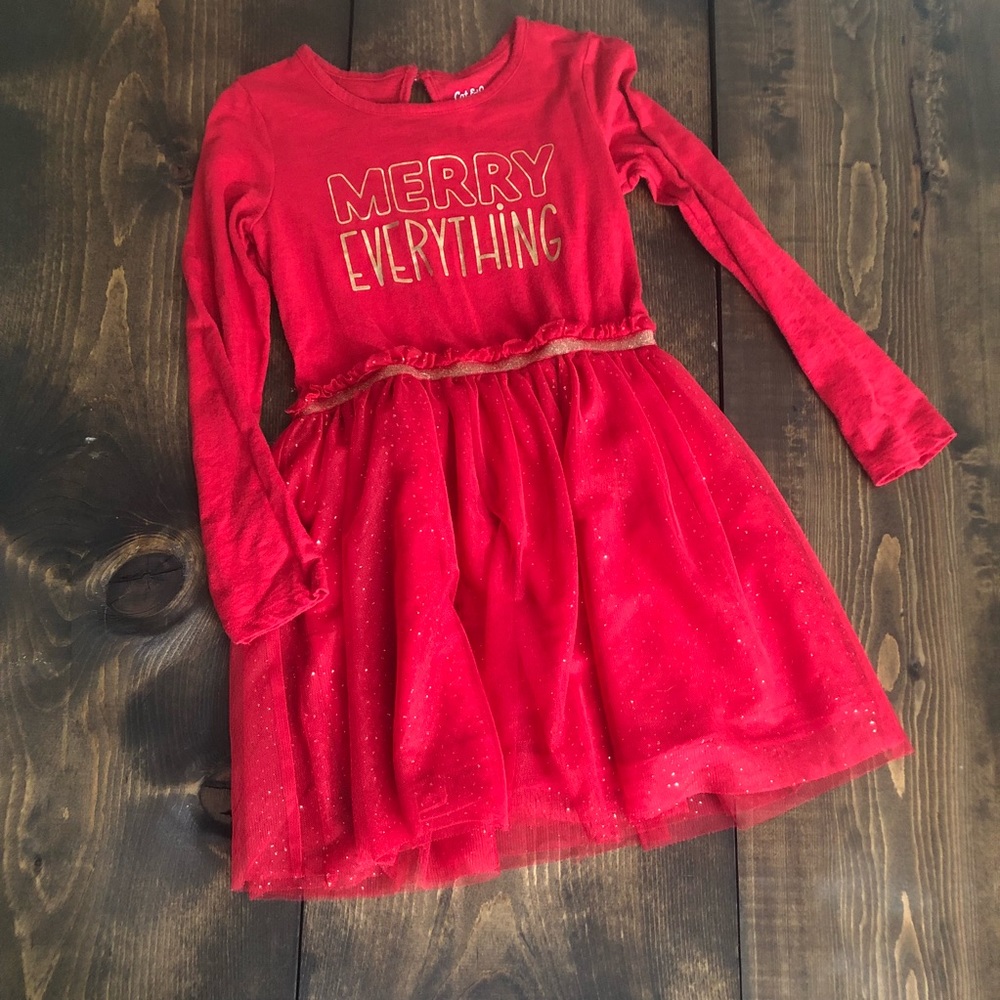 Cat & Jack Christmas Dress
